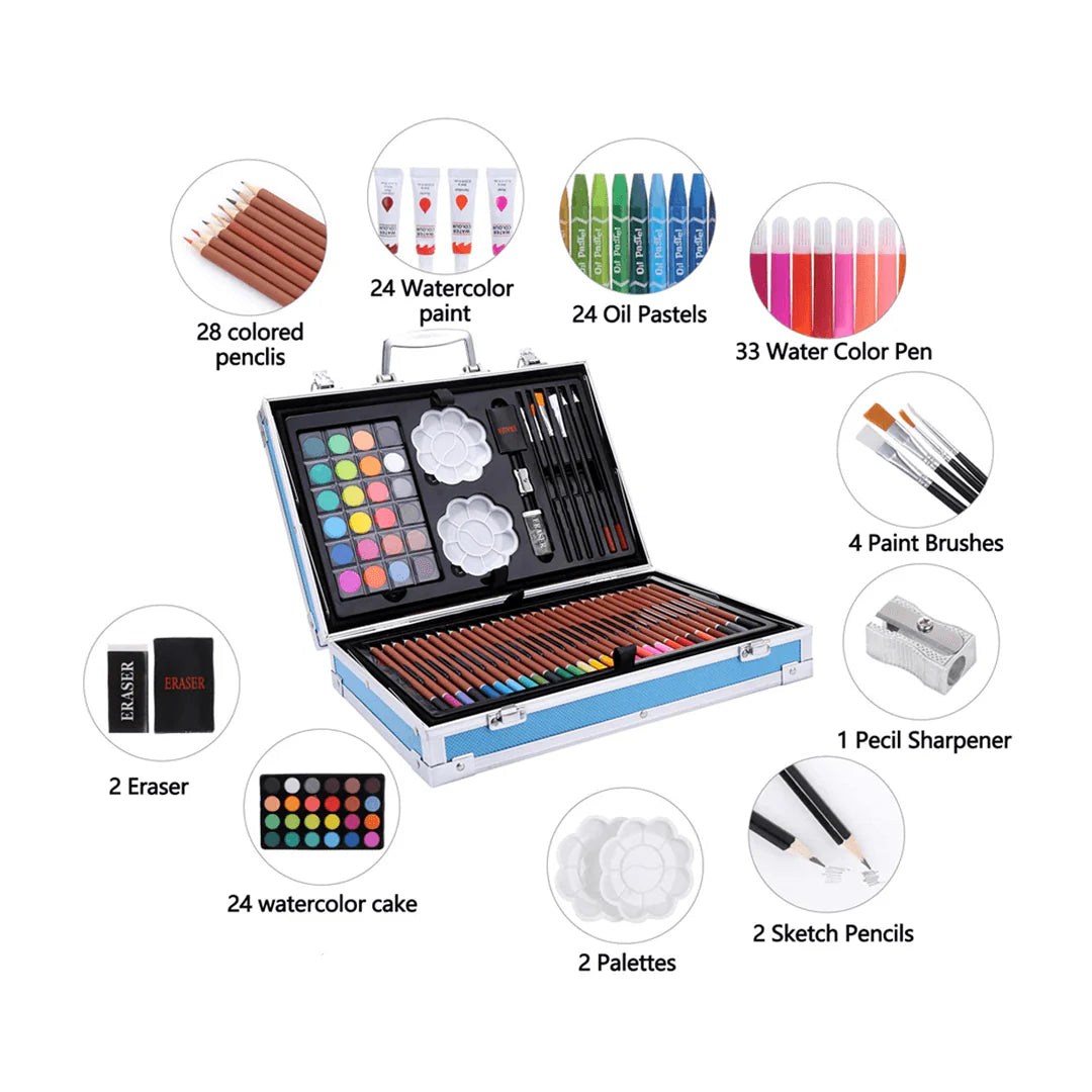 145 PCS Unicorn Colour Art Case – The Ultimate Creative Kit for Kids