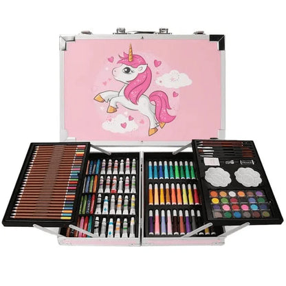 145 PCS Unicorn Colour Art Case – The Ultimate Creative Kit for Kids