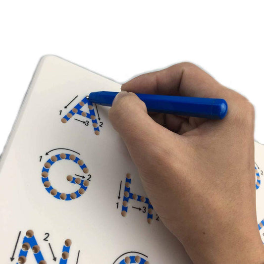 Magnetic Alphabet Tracing Board – Capital Letters