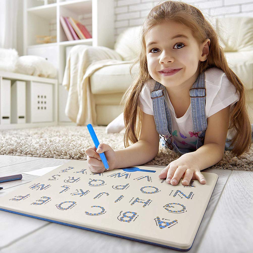 Magnetic Alphabet Tracing Board – Capital Letters