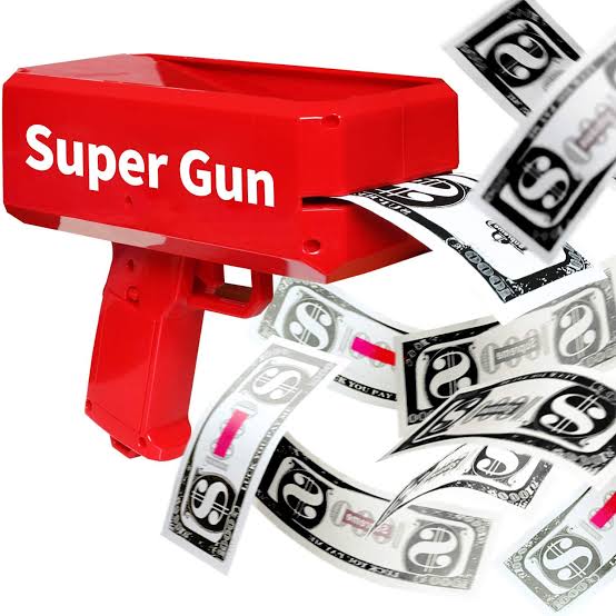 Money Gun – Fun & Flashy Toy for Kids