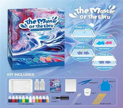 Master of the Ebru Water Marbling Painting Set